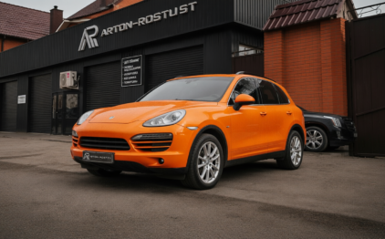 После - Porsche Cayenne